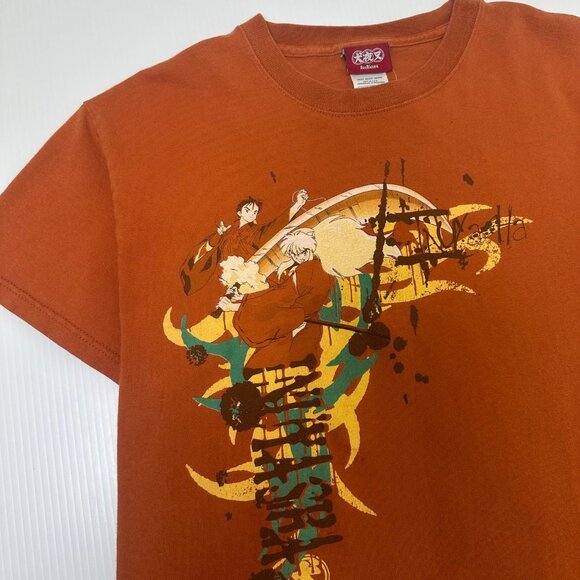 2005 Inuyasha Anime Cartoon Graphic Tee M - Picture 3 of 4